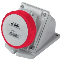 Розетка Scame 517.1656 380 - 415 В/ Тип DIN/ Серый