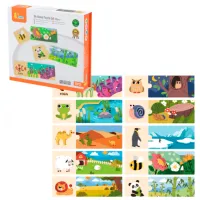 Puzzle VIGA Cine și unde locuiește 1+/ Numărul de piese: 24 photo 4