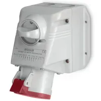 Priză combinată Scame 513.1657TS 415 V/ Type DIN/ Gray