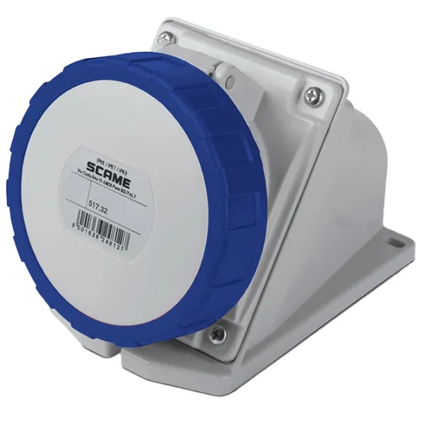 Priză Scame 517.3253 200 - 250 V/ Type DIN/ Gray photo 1 Priză Scame 517.3253 200 - 250 V/ Type DIN/ Gray photo 1