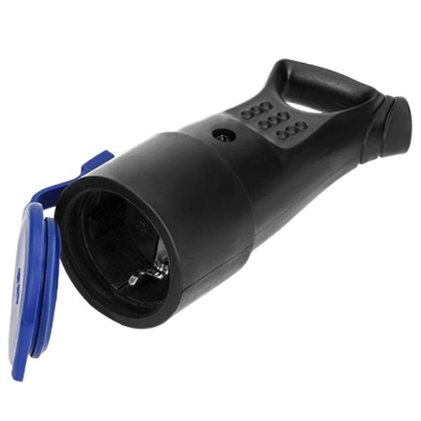 Мобильная розетка ORNO ORAE1370GS 220 - 240 В/ Type-F/ Black photo 1