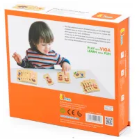 Puzzle VIGA Учимся одеваться 1+/ Количество деталей: 28 photo 2