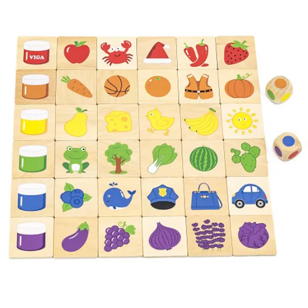 Puzzle VIGA Învățăm culorile 3+/ Numărul de piese: 24 photo 3
