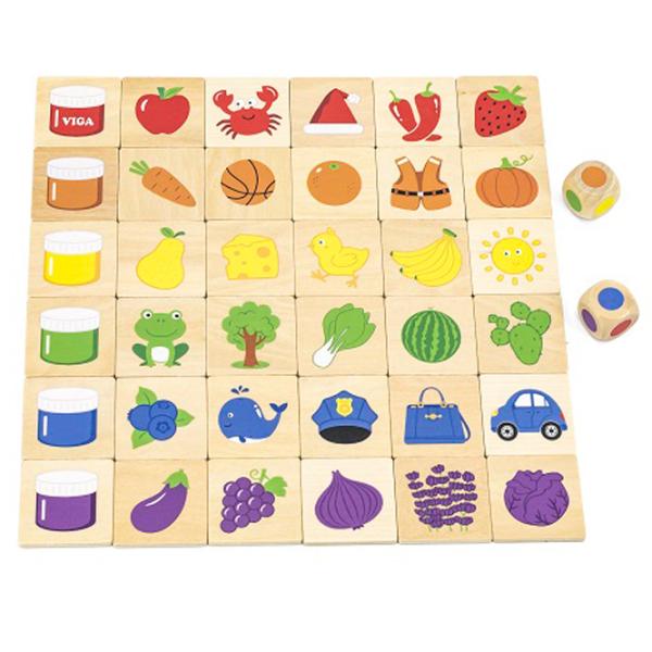 Puzzle VIGA Învățăm culorile 3+/ Numărul de piese: 24 photo 3