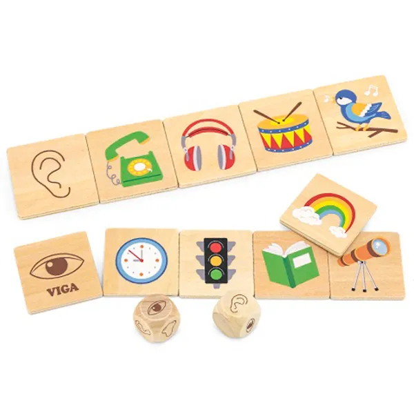 Puzzle VIGA Изучаем органы чувств 3+/ Количество деталей: 48 photo 3