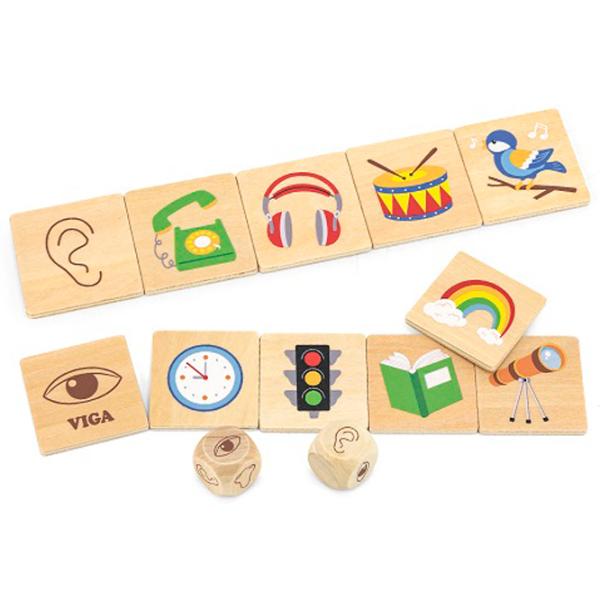 Puzzle VIGA Изучаем органы чувств 3+/ Количество деталей: 48 photo 3