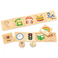 Puzzle VIGA Studiem organele de simț 3+/ Numărul de piese: 48 photo 3