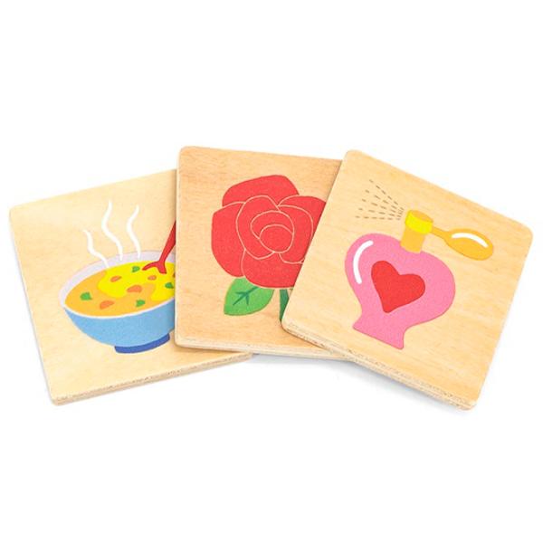 Puzzle VIGA Изучаем органы чувств 3+/ Количество деталей: 48 photo 4
