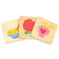 Puzzle VIGA Studiem organele de simț 3+/ Numărul de piese: 48 photo 4