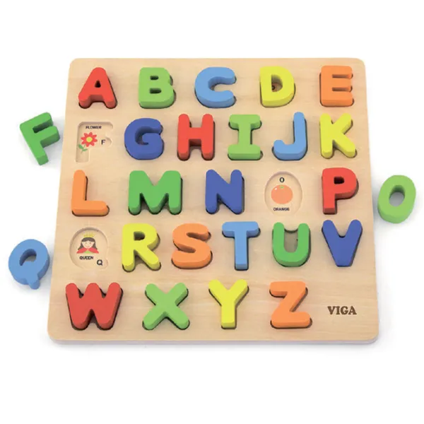 Puzzle VIGA Изучаем алфавит 1+/ Количество деталей: 24 photo 3