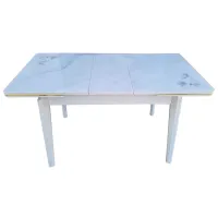 Masă de bucătărie extensibilă Magnus DT M28 PAL/ White photo 2