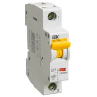 Автоматический выключатель IEK MVA41-1-016-C Модульная/ 16 A