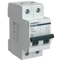 Întrerupător automat Generica MVA21-2-003-D Modulară/ 3 A