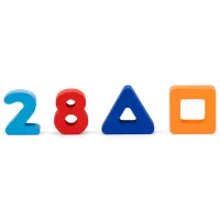 Puzzle VIGA Цифры и геометрические фигуры 1+/ Количество деталей: 24 photo 3