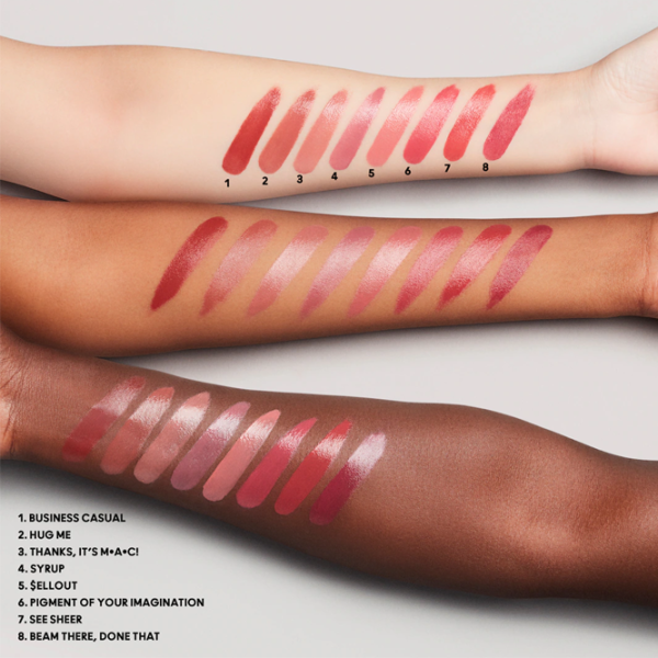 Губная помада Mac LUSTREGLASS Stick/ Нюдово-розовый photo 4 Губная помада Mac LUSTREGLASS Stick/ Нюдово-розовый photo 4