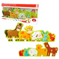 Puzzle Hape Зверята на ферме 3+/ Количество деталей: 24 photo 2