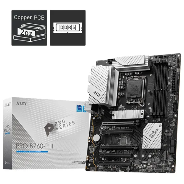 Placă de bază MSI PRO B760-P II ATX/ Intel B760-P photo 5