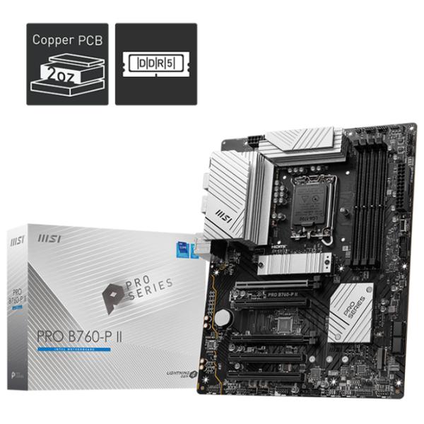 Placă de bază MSI PRO B760-P II ATX/ Intel B760-P photo 5