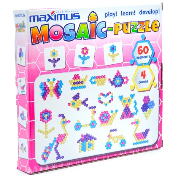 Puzzle Maximus Mozaică-puzzle 3+/ Количество деталей: 60 photo 2 Puzzle Maximus Mozaică-puzzle 3+/ Количество деталей: 60 photo 2