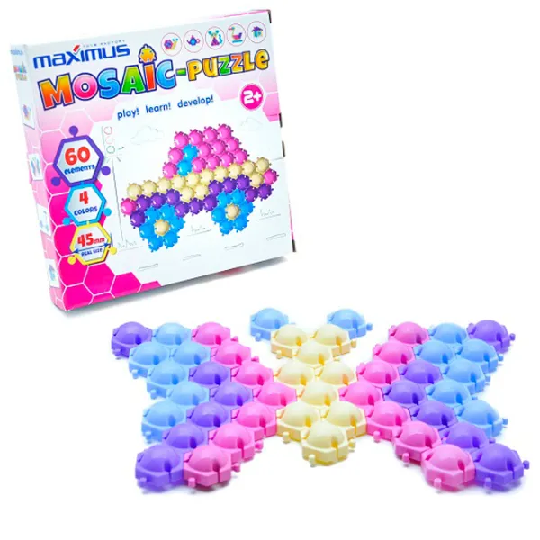 Puzzle Maximus Mozaică-puzzle 3+/ Количество деталей: 60 photo 4 Puzzle Maximus Mozaică-puzzle 3+/ Количество деталей: 60 photo 4