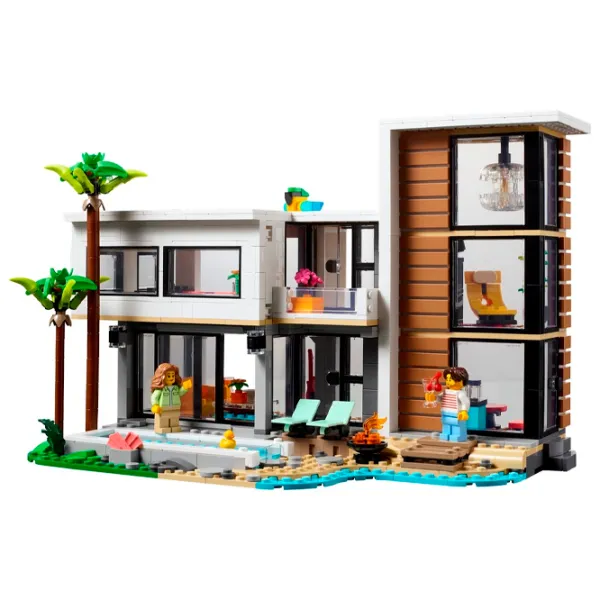 Constructor LEGO Modern House Casă/ Multicolor photo 2