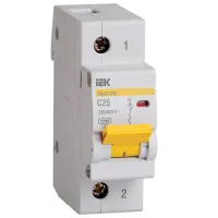 Întrerupător automat IEK MVA44-1-025-C Modulară/ 25 A
