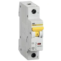 Автоматический выключатель IEK MVA41-1-006-C Модульная/ 6 A