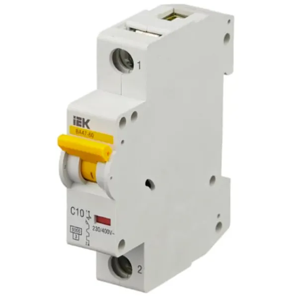 Автоматический выключатель IEK MVA41-1-016-D Модульная/ 16 A photo 1 Автоматический выключатель IEK MVA41-1-016-D Модульная/ 16 A photo 1