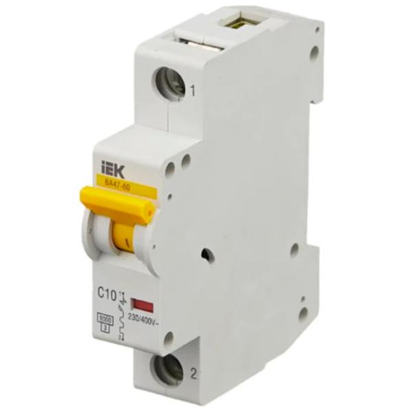 Автоматический выключатель IEK MVA41-1-016-D Модульная/ 16 A photo 1 Автоматический выключатель IEK MVA41-1-016-D Модульная/ 16 A photo 1
