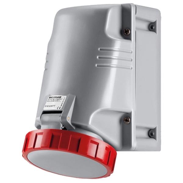 Priză Scame 518.6357T 220 - 400 V/ Type DIN/ Gray photo 1