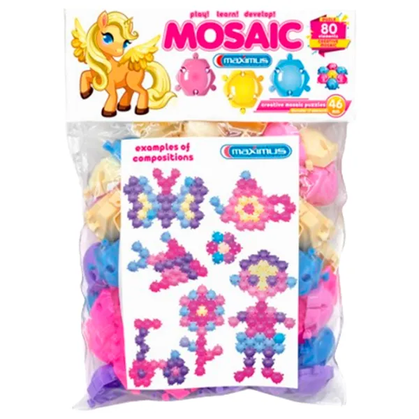 Puzzle Maximus Mozaică-puzzle 3+/ Numărul de piese: 80 photo 1 Puzzle Maximus Mozaică-puzzle 3+/ Numărul de piese: 80 photo 1