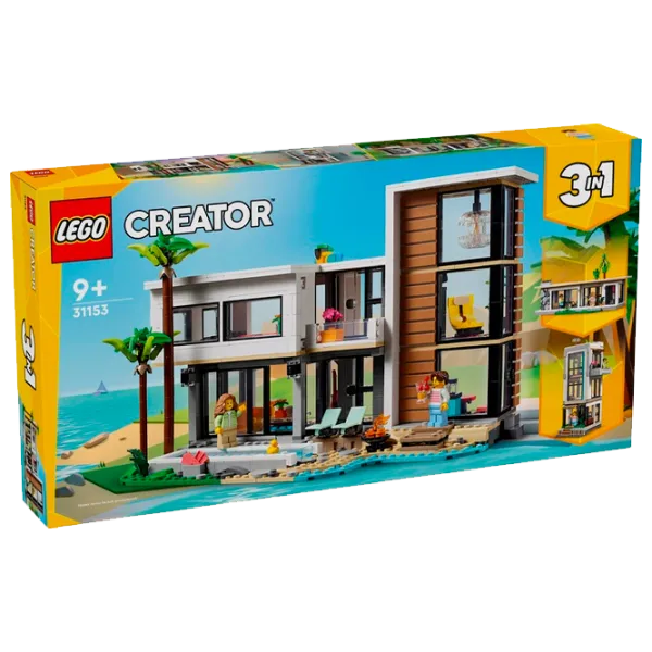 Constructor LEGO Modern House Casă/ Multicolor photo 1