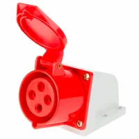 Priză Rexant 11-8910 380 V/ Type DIN/ White