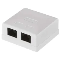 Priză UTP EMOS J0401 RJ45/ White