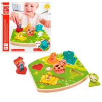 Puzzle Hape Ферма с музыкой 1+/ Количество деталей: 8 photo 2