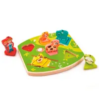 Puzzle Hape Ферма с музыкой 1+/ Количество деталей: 8 photo 3