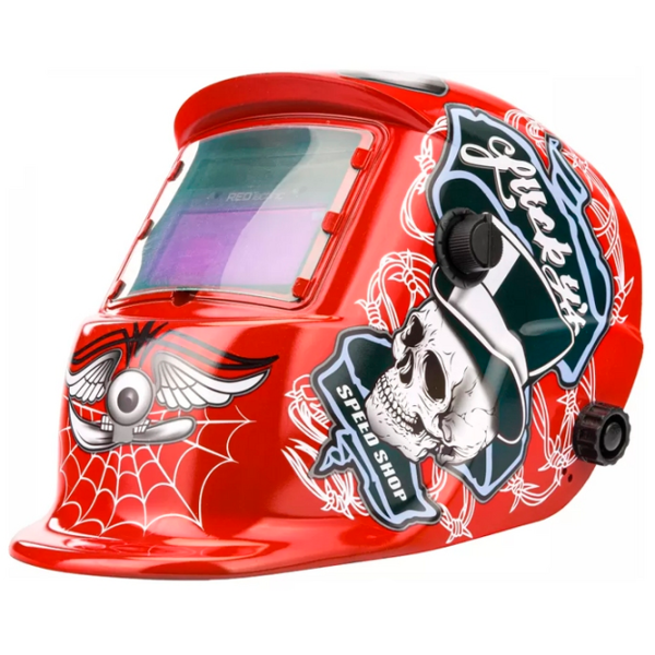 Сварочная маска Red Technic RTAPS0061 Красный/ 1 photo 1