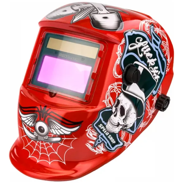 Сварочная маска Red Technic RTAPS0061 Красный/ 1 photo 2
