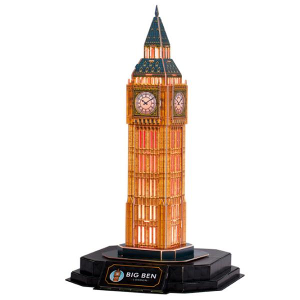 Puzzle 3D CubicFun Big Ben 8+/ Numărul de piese: 32 photo 3