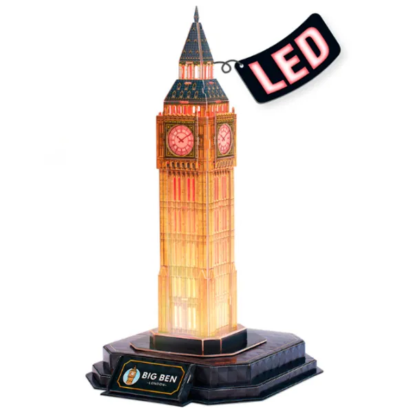 Puzzle 3D CubicFun Big Ben 8+/ Numărul de piese: 32 photo 4