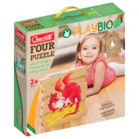 Puzzle Quercetti FANTASTIC ANIMALS 2+/ Количество деталей: 6 photo 3