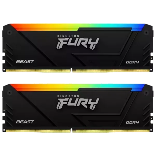 Memorie RAM Kingston FURY Beast RGB KF436C18BB2AK2/ 32 DDR4/ 32 GB photo 1