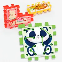 Puzzle Quercetti Play Creativo Lacing 3+/ Количество деталей: 12 photo 3