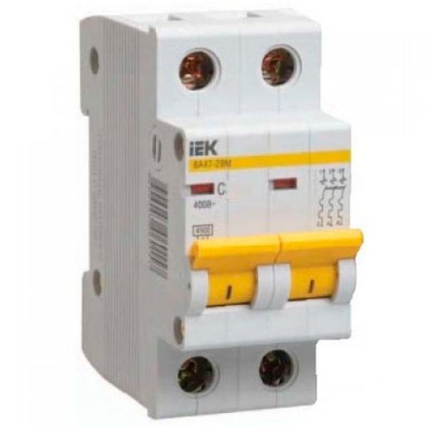Автоматический выключатель IEK MVA21-2-004-C Модульная/ 4 A photo 1 Автоматический выключатель IEK MVA21-2-004-C Модульная/ 4 A photo 1