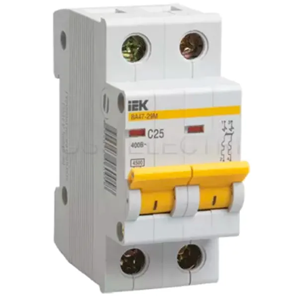 Автоматический выключатель IEK MVA21-2-050-C Модульная/ 50 A photo 1