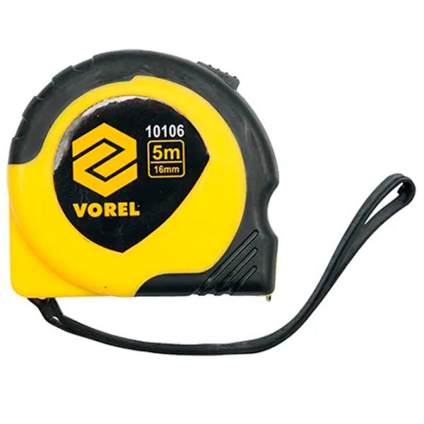 Рулетка Vorel VOR10106 5 м/ Желтый photo 1