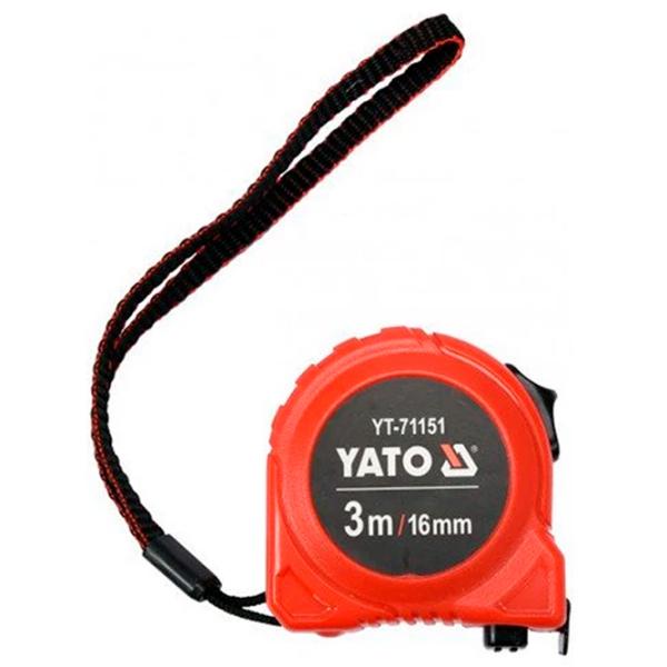 Ruletă Yato YT71151 3 m/ Red photo 1