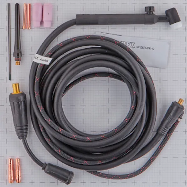 Torță pentru sudură Awelco TIG 17V.MT4 Black/ 1 photo 4