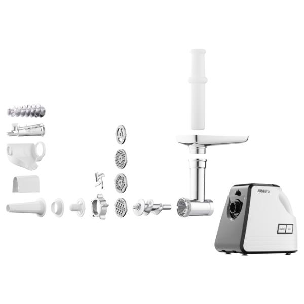 Mașină de tocat carne Ardesto MGA-2300W 2300 W/ 2.2 kg/ min/ White photo 6