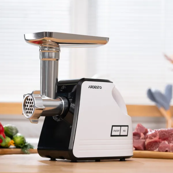 Mașină de tocat carne Ardesto MGA-2300W 2300 W/ 2.2 kg/ min/ White photo 7